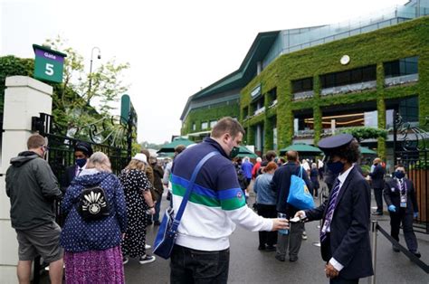 Fans Return As Wimbledon Gets Under Way Following Delayed Start