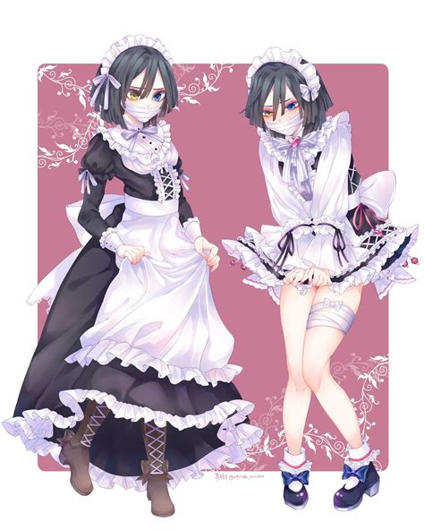 Demon Slayer Characters In Maid Outfits