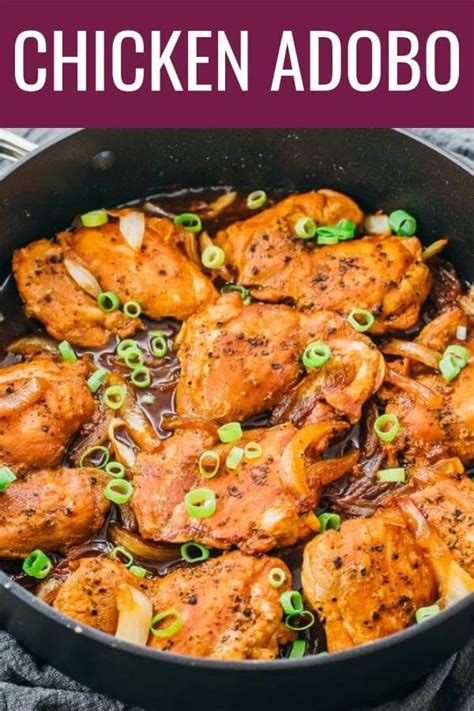 Chicken recipes for dinner pinoy. Best traditional filipino chicken adobo! This easy dinner ...