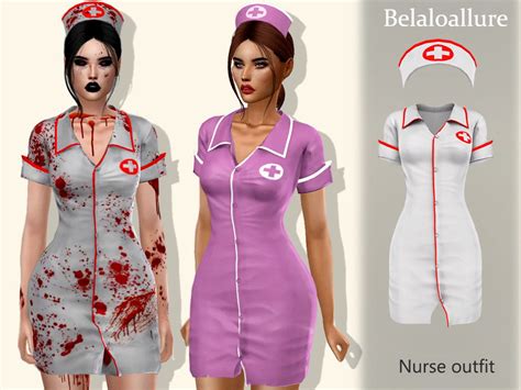 Https://tommynaija.com/outfit/sims 4 Nurse Outfit