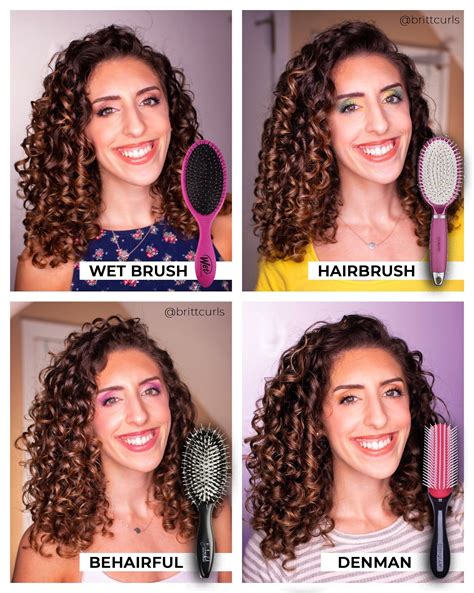 What Brush Is Best For Curly Hair Curly Hair Tips Curly Hair Styles Hair Brush