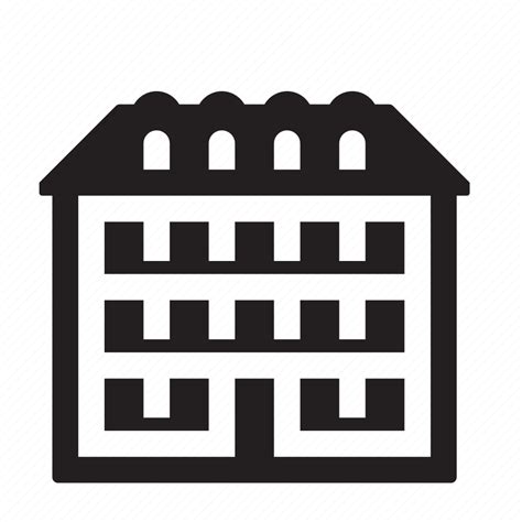 Apartment Building Icon Download On Iconfinder