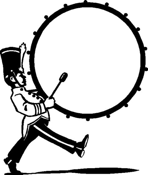Image Result For Marching Band Bass Drum Clip Art Drum And Bass
