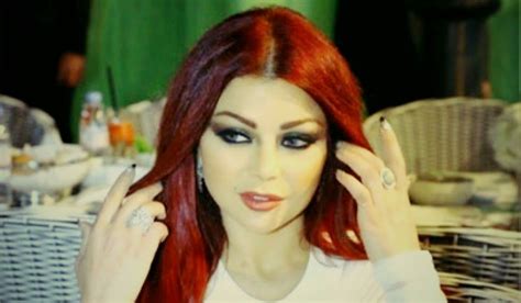 Haifa Wehbe Red Hair Haifa Wehbe Hairstyles And Colors