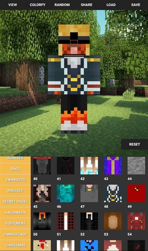 Télécharger Custom Skin Creator For Minecraft 184 Apk Pour Android Gratuit