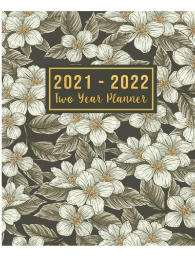 E Book Pdf 2021 2022 Two Year Planner 2021 2022 See It Bigger Square Planner 24 Month Plan