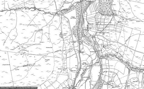 Historic Ordnance Survey Map Of Eals 1895 Francis Frith