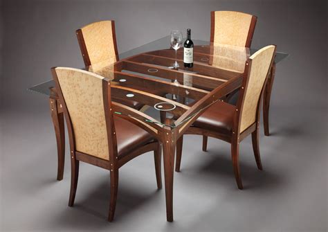 Collection by furniture mall of kansas. wooden dining table designs with glass top - Google Search ...