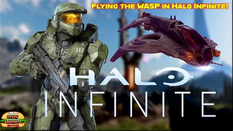 Flying A Wasp In Halo Infinite To Defeat Writh Kul Xbox Series X