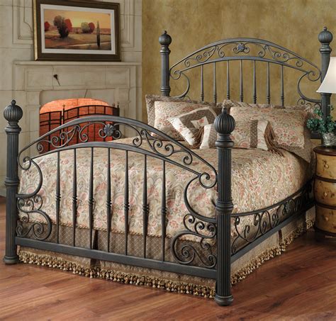 Hillsdale Metal Beds 1335bkr King Chesapeake Bed Westrich Furniture