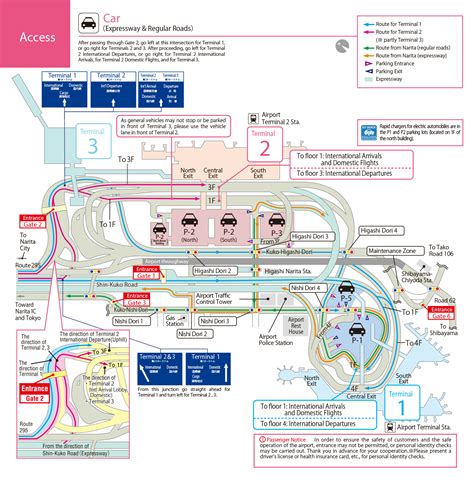 Narita Airport Map