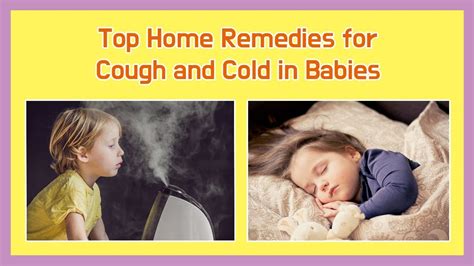 Top Home Remedies For Cough And Cold In Babies Youtube