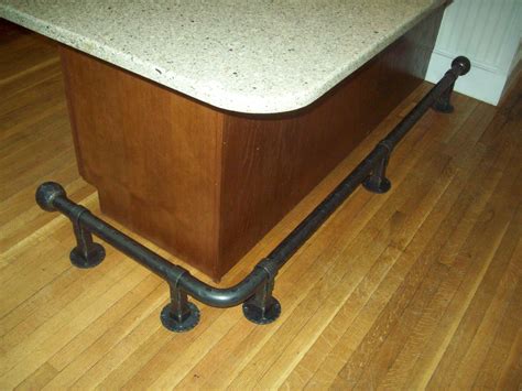 Many are familiar with the brass footrest. Bar Foot Rail Ideas | Examples and Forms