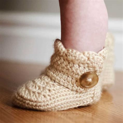 Crochet Baby Booties Directions Amelias Crochet