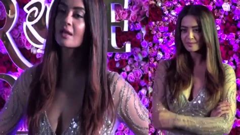 Surveen Chawla Lustful Boobs At Lux Golden Rose Awards YouTube