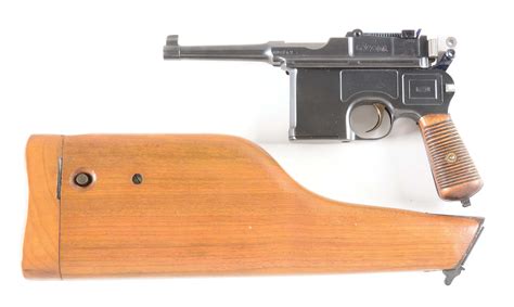 C Mauser C96 Bolo Semi Automatic Pistol Shanghai Police Marked