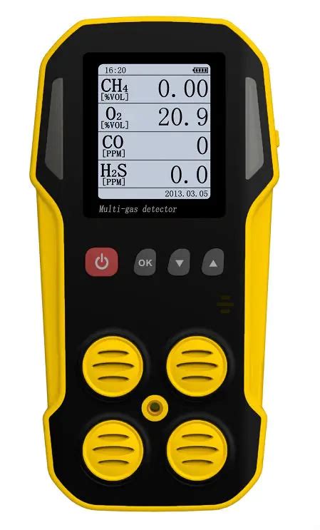 Co H S O Ch Lel Handheld Multi Gas Detector Monitor Methane Gas