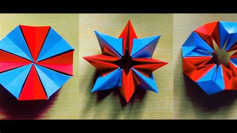 An easy way to make beautiful christmas star decorations. How to Make a Magic Star - Origami | Christmas Star - YouTube