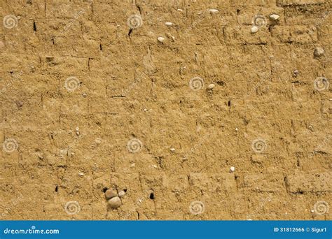 Mud Wall Texture Stock Photo Image Of Adobe Texture 31812666