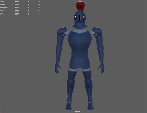 Wip The Black Knight From Scooby Doo — Polycount