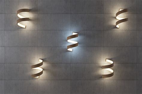 Sculptural Spiral Lamp Collection Made Of Veneer Digsdigs