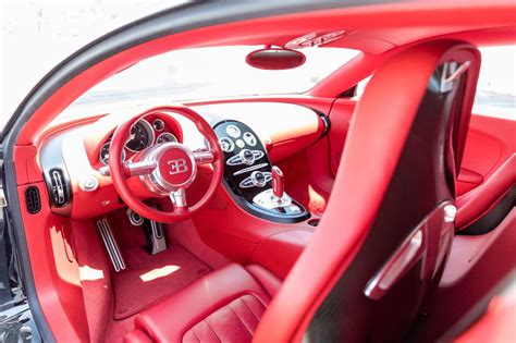 Bugatti Pink Interior