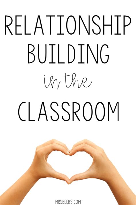 Relationship Building In The Classroom