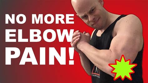 How To Quickly Cure Elbow Pain During Triceps Extensions Youtube