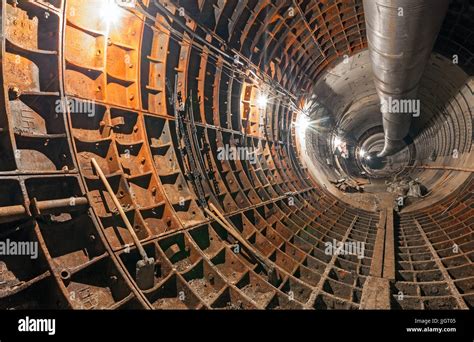 Tunnel Under Construction Hi Res Stock Photography And Images Alamy