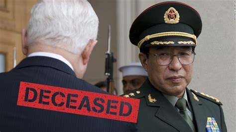 China Communist Party Sacks Top General For Corruption