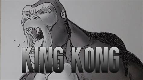 Como Dibujar A King Kong Facil Luis G Draw Comis Youtube