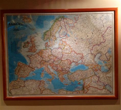 Map Of Europe Vintage World Maps