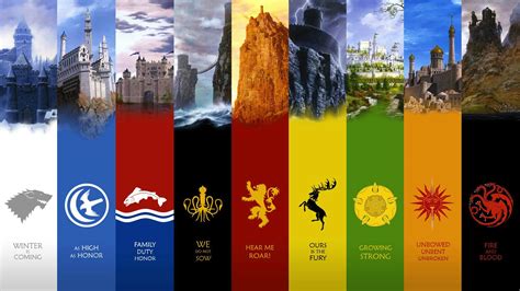 Modern maps of all the famous cities and regions in the known world. No Spoilers Houses of Westeros 1920x1080 : gameofthrones
