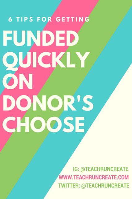 Donors Choose Tips Teach Run Create In 2023 Donors Choose