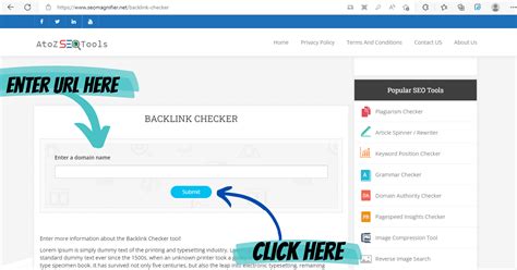 100 Free Backlink Checker Best Seo Checker Tool Platform