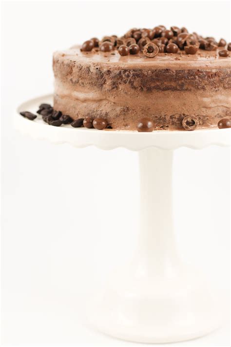 Healthy Mocha Cake With Mocha Frosting Recipe Sugar Free Gluten Free