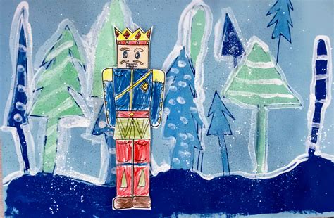 Kent Mountain View Academy Deep Space Sparkle Nutcracker Art Project