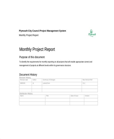 23 Project Report Templates Free Sample Example Format Download