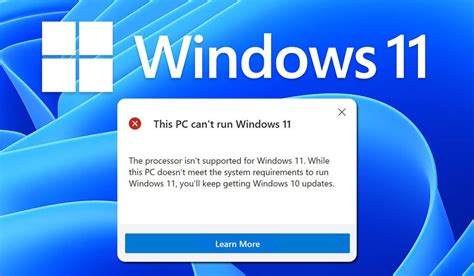 حل مشكلة This Pc Cant Run Windows 11 تعرف علي حلول مشكلة عدم تثبيت