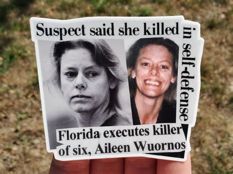 Aileen Wuornos Newspaper Clippings True Crime Serial Etsy