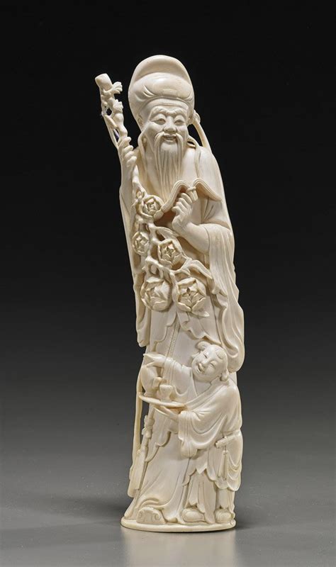 Old Chinese Carved Ivory Immortal Figure Dec 09 2012 Im Chait