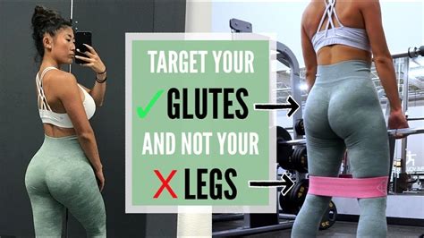 Exercises That Target Only The Glutes And Not The Legs Youtube