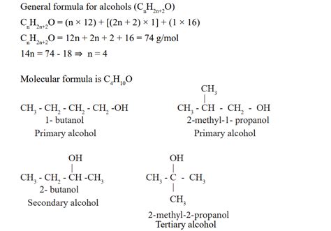 Alcohols Nomenclature Synthesis Properties