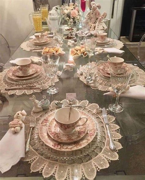 Pin By Marie Bornman On Beautiful Tea Party Table Settings Tea Table