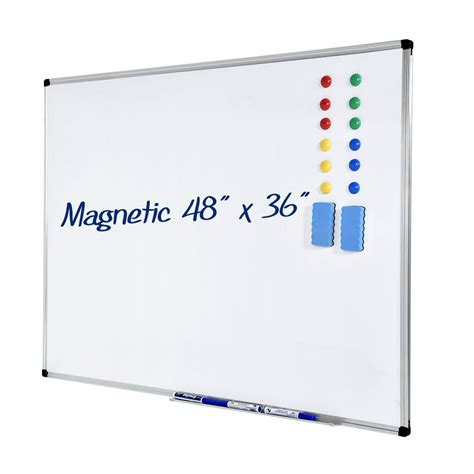 Ylshrf Magnetic Dry Erase Board Ymiko 36x48 Inch Whiteboard Walmart