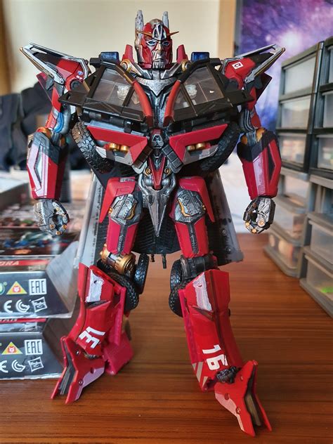My Custom Repaint Of Leader Class Dotm Sentinel Prime A New Accurate