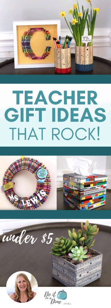 Check spelling or type a new query. UNDER $5 TEACHER GIFT IDEAS THAT ROCK | Inexpensive ...