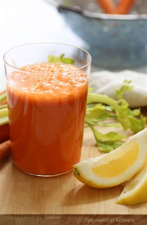 Immune Boosting Carrot Ginger Juice The Harvest Kitchen