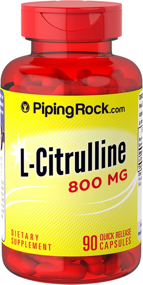 L Citrulline 800 Mg 90 Capsules Benefits And Reviews Nutrition