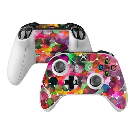 Microsoft Xbox One Controller Skin Watercolor Drops By Ninola Design
